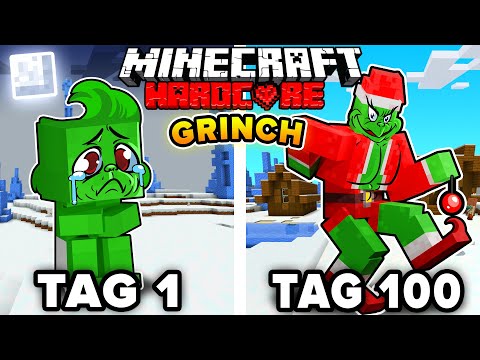 Ich überlebe 100 TAGE als DER GRINCH in Minecraft Hardcore! — Video von Zozo auf Deutsch auf YouTube