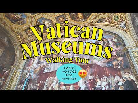 VATICAN MUSEUMS 🇻🇦 🇮🇹 | RAW VIDEO MONTAGE