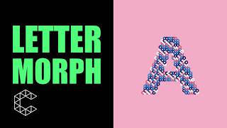 Letter Morph Effect in Cavalry | Blend Sub-Mesh Tutorial