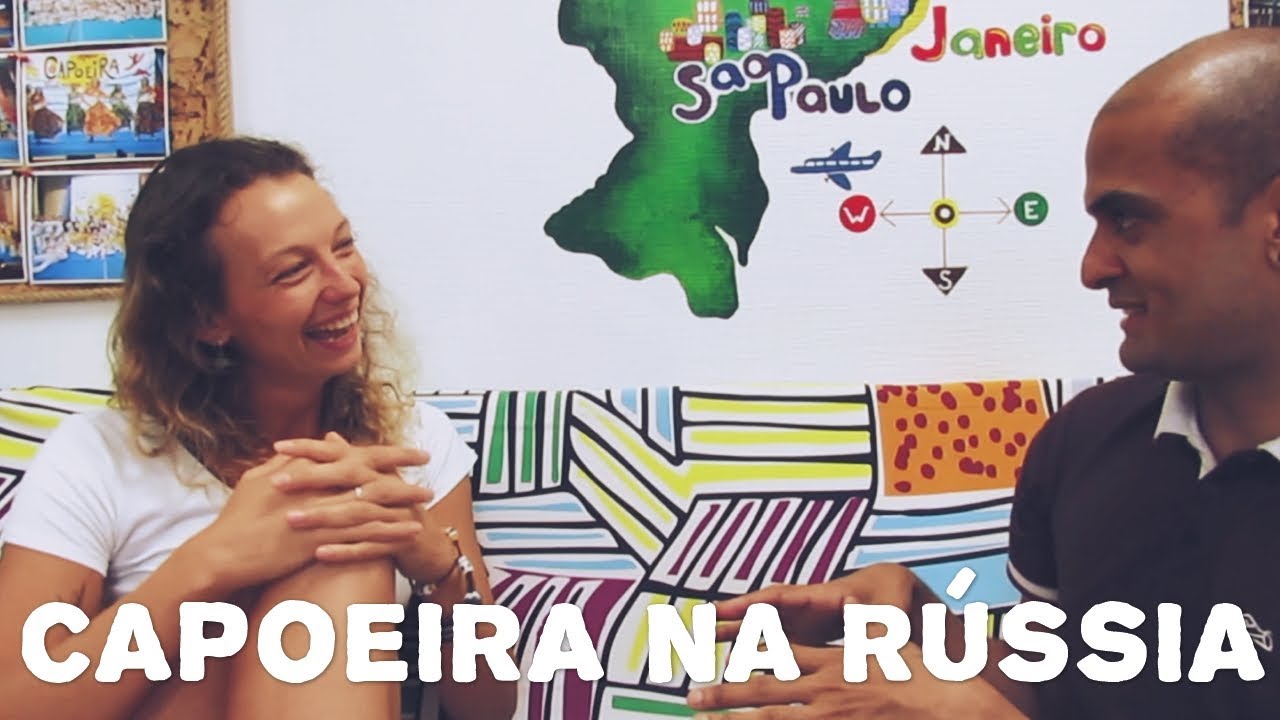 Capoeira em Vladivostok na Rússia |  Papo com Dasha