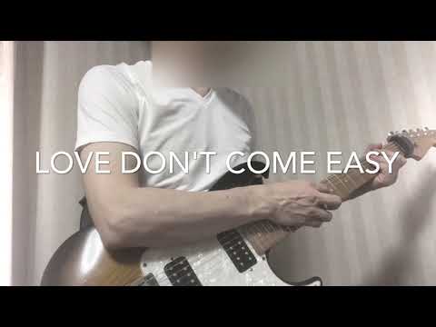 White Lion - Love Don't Come Easy - guitar cover(50s Japanese Rock Guitarist)