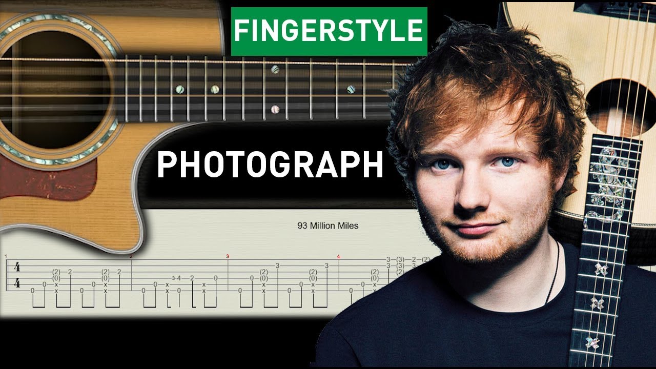Photograph Ed Sheeran (Fingerstyle Guitar) YouTube