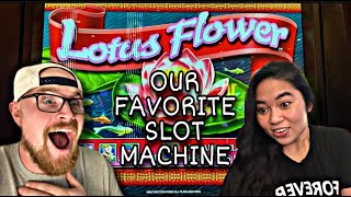 OUR FAVORITE SLOT MACHINE |GREAT BONUS | LOTUS FLOWER