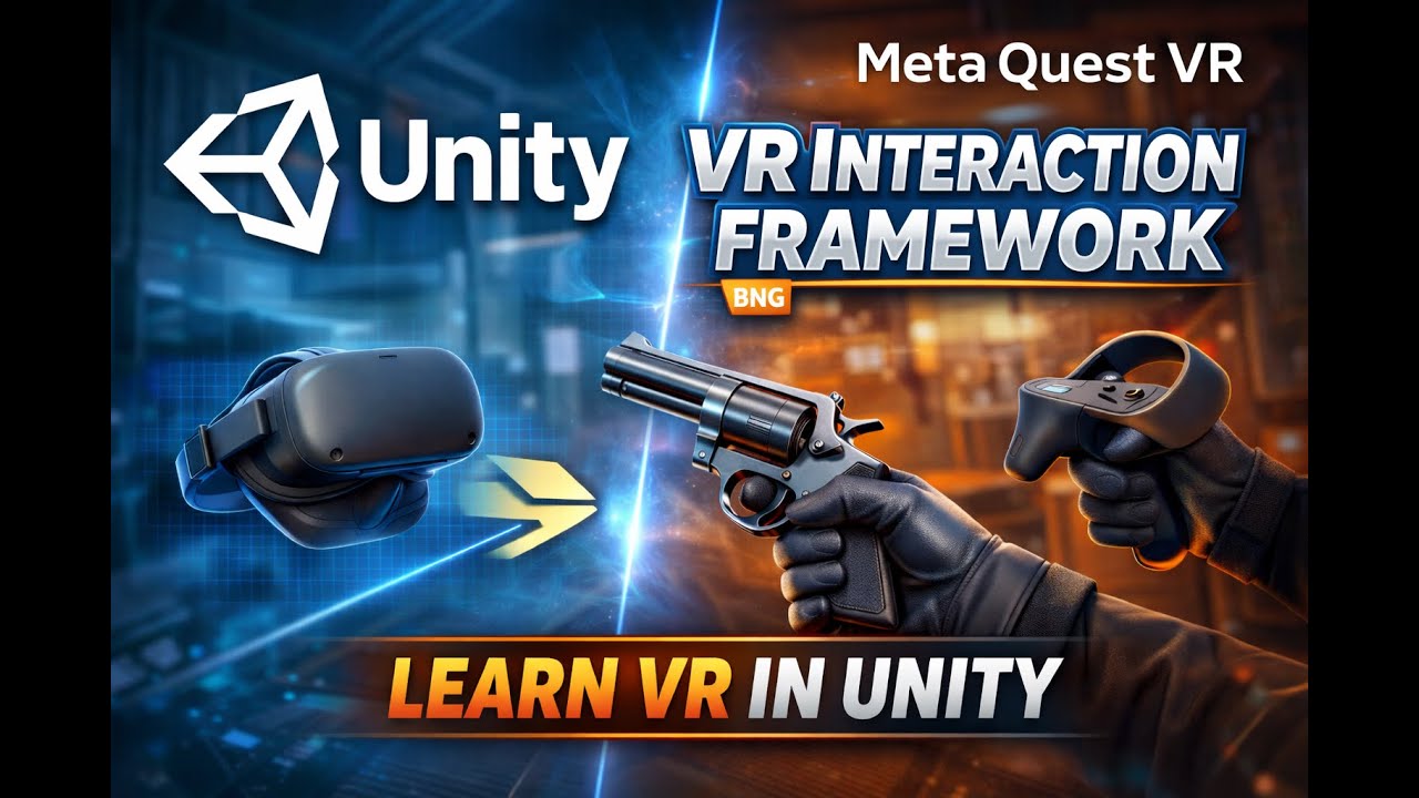 BNG Framework Tutorial | VR Interaction Toolkit for Unity – Part 4