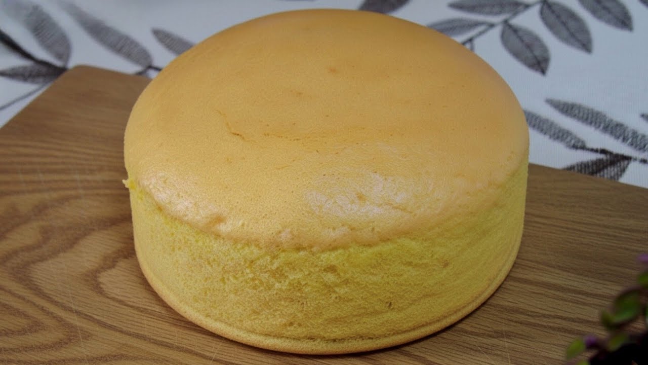 Как приготовить настоящий бисквит? Всего 3 ингредиента