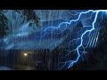 Heavy Rain & ☔🌦️Thunder Sounds Live Stream – Deep Sleep, Insomnia Relief, Relaxation & Calm Night