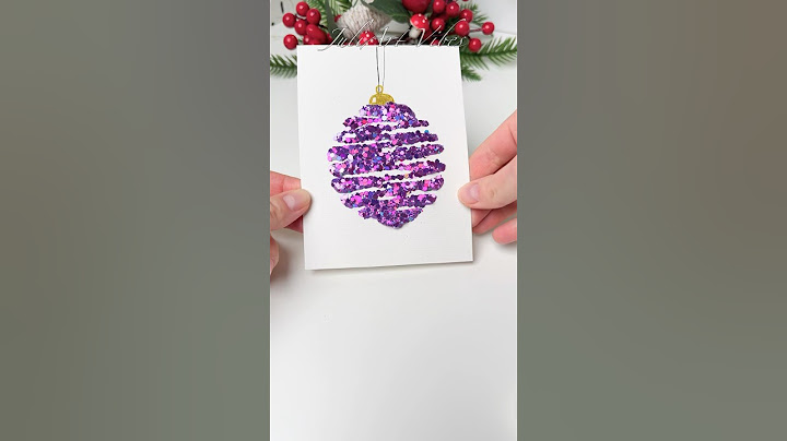 Christmas Ball with Creative Art Technique #shorts