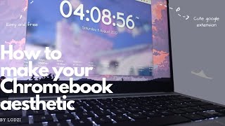 how to make your Chromebook (look) aesthetic easy and free // cute google extensions screenshot 3