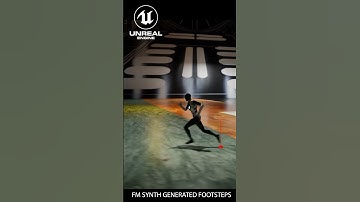 #Metasounds: FM Synth Generated Footsteps #unrealengine5
