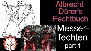Messerfechten following Albrecht Dürer part1: chicken wing disarms