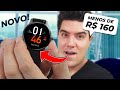 MENOS DE 160 REAIS!! o SMARTWATCH BOM e BARATO à PROVA DÁGUA e COMPLETO de 2021! Cubot W03 Unboxing