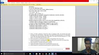 Database Systems Exercise 8