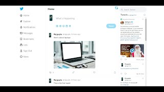 Twitter 2.0 | Twitter clone using react js | Sanity