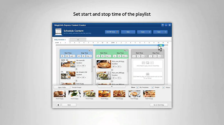 MagicInfo Express Content Creator