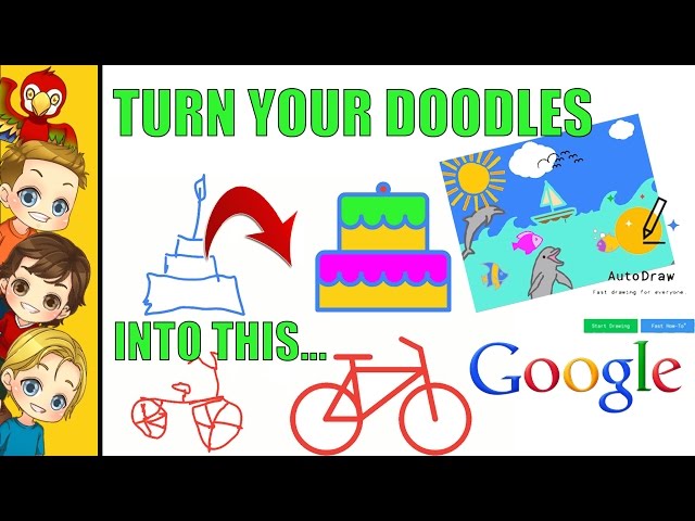 Google AutoDraw Turns Doodles Into Art