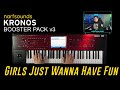 Girls Just Wanna Have Fun Cindi Lauper | Keyboard Synth Cover Sounds | Korg Kronos Booster Pack v3