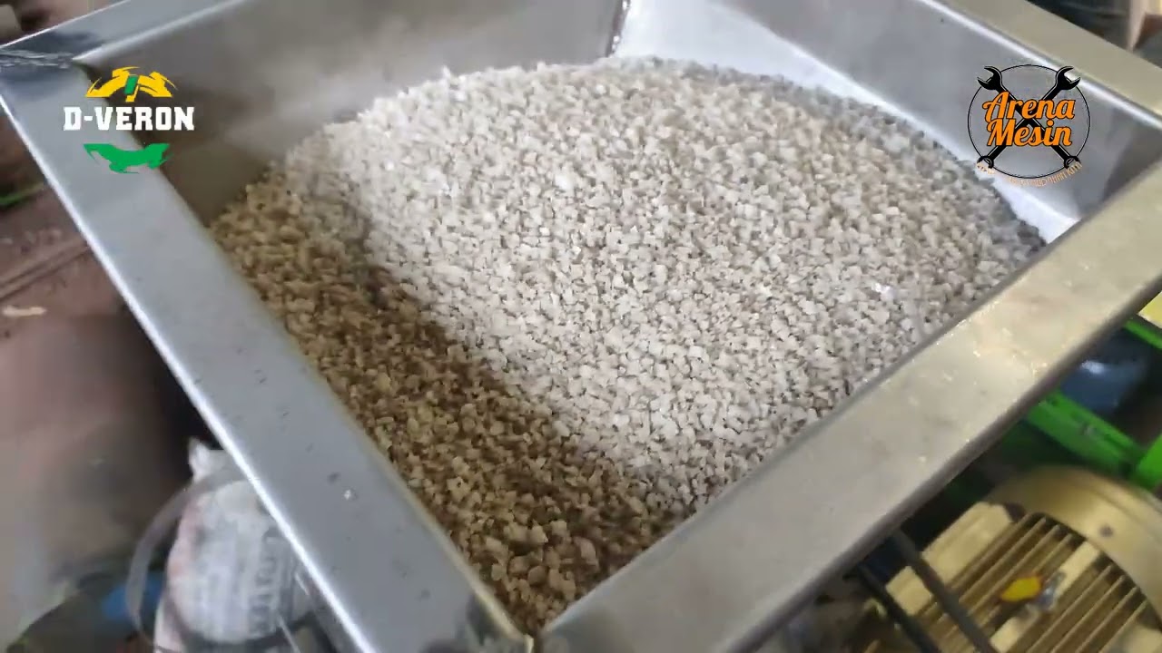 Mesin Giling Garam Grasak Mini -  Mesin Penepung Garam Grosok Kecil