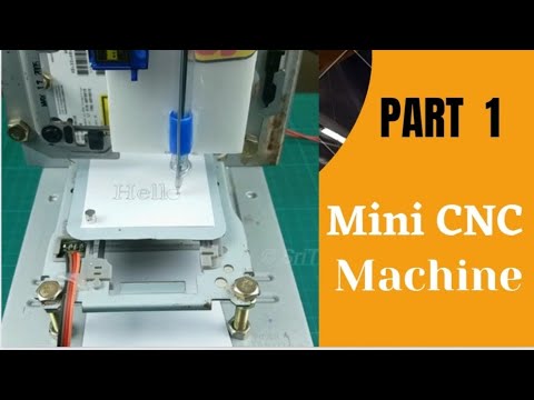 Mini CNC machine use arduino nano part 1 - YouTube