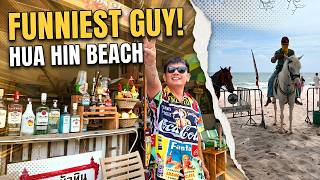 Soi 61 Hua Hin — Funniest Market Stall Owner & Beach Horses 🇹🇭