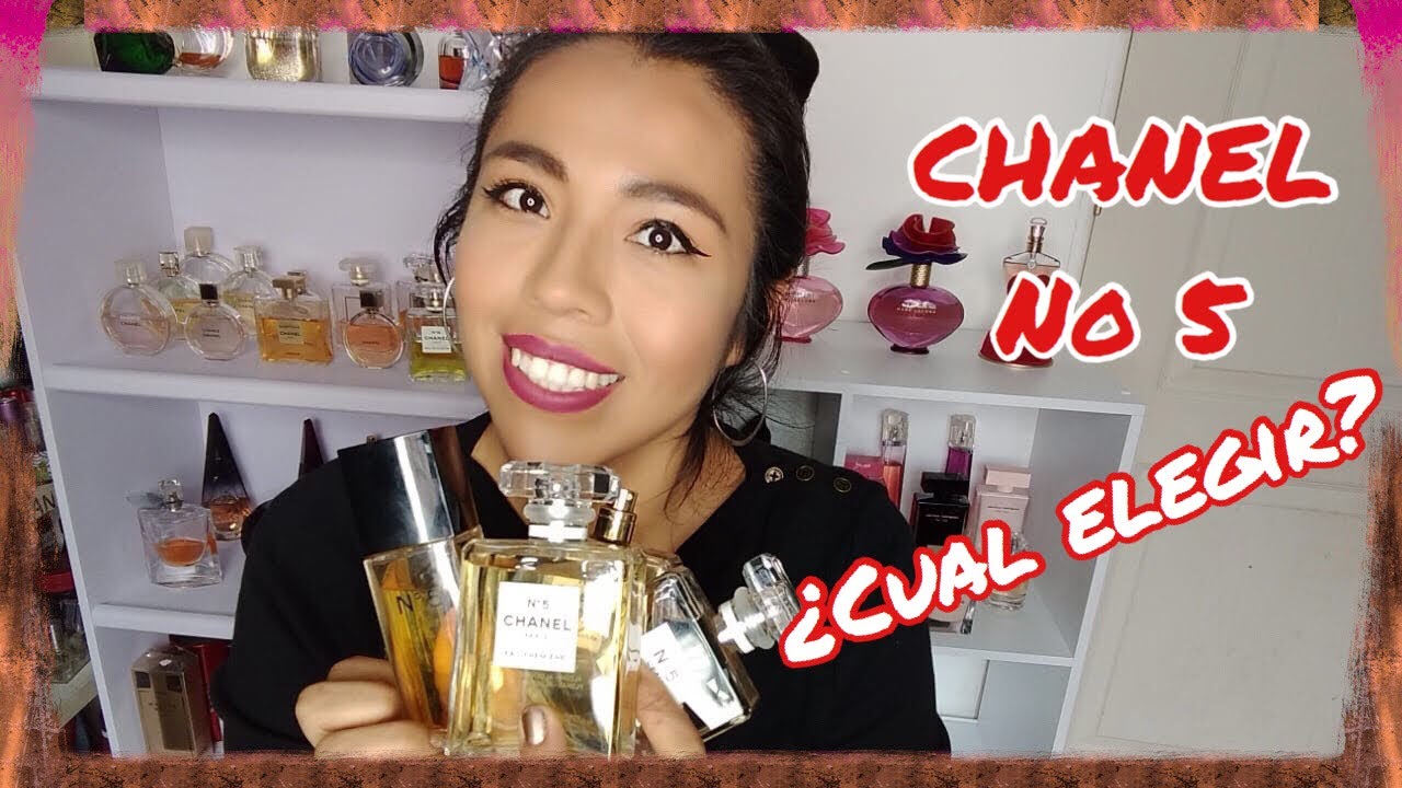 Chanel No 5 sus diferentes versiones ¿Cual es para ti? 