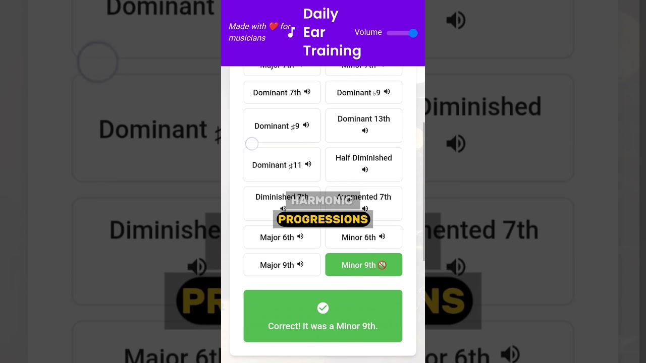 🚫✋Comment "Ear Training" for this app I just made! for the most important tool we use in jazz - Our👂