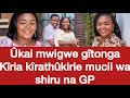 Sad update💔 Shiru na Muthuri wake GP gûtigana😭