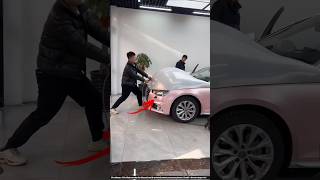 Car Wrap removing viral techniques #shorts