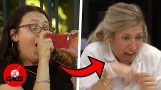 She filmed her being attacked... | Just For Laughs Gags