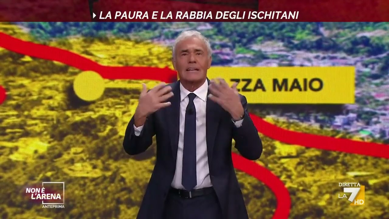 Ischia, Giletti spiega cosa ha scatenato la tragedia.