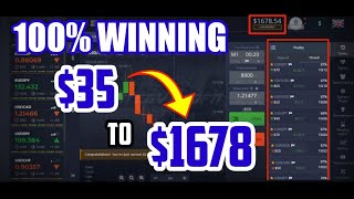 100% Winning Strategy - $ 35 to $ 1678 - The Best Binary Options Strategy 2021 Profile