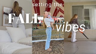 Family Fall Reset | Bedroom Decor and Baby's First Pumpkin Patch Experience | Caitlin Ashlie | 2023