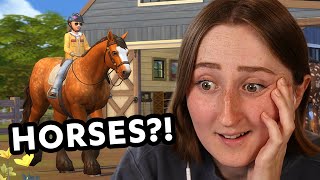 HORSES OFFICIALLY ANNOUNCED FOR THE SIMS 4