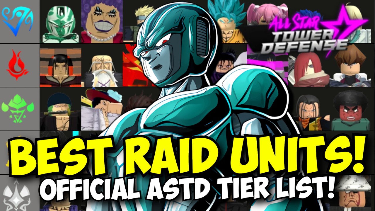 Best RAID Mode & STORY Mode Meta Unit? (All Star Tower Defense Tier List  2023) HOW TO BEAT ALL RAID! 