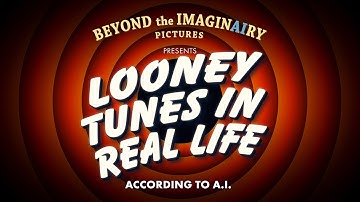 Looney Tunes Characters in Real Life... According to A.I. #looneytoons #cartoons #ai #midjourney