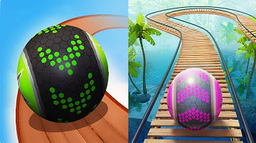 Going Balls VS Rollance Adventure Balls - Gameplay Walkthrough - All Levels IOS,  (Ep-14)