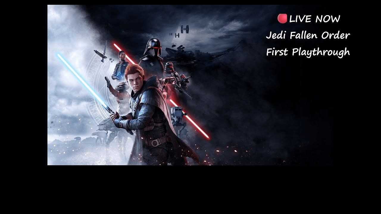 🔴LIVE NOW - Jedi Fallen Order now, Warzone earlier | !new !partner ...