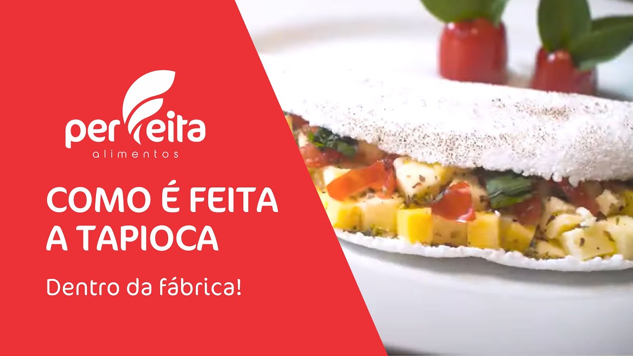 Como é feita a tapioca - Por dentro da fábrica! - YouTube