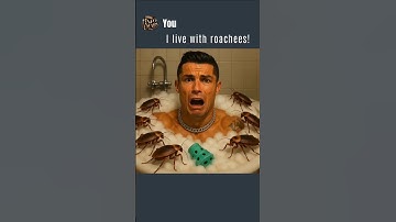 I Live With Roaches (Ai Edition) #aiart #chatgpt #ai #cr7