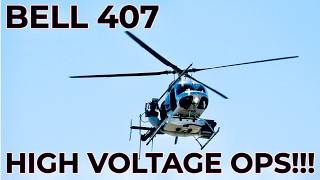 Bell 407 High Voltage Hot Wash Operations!!!