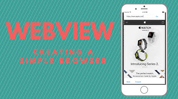 CREATING A SIMPLE BROWSER || UIWEBVIEW - Swift 3