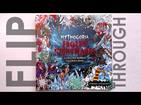 Mythogoria: Frozen Nightmares: A Chilling Horror Coloring Book [Book]