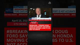 #BREAKING - Ford says Report Not Accurate #freedom #canada #godkeepourland