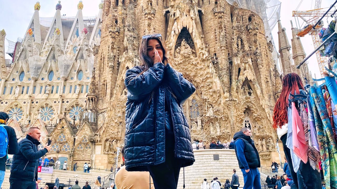 MI PRIMERA VEZ en BARCELONA🇪🇸/NUNCA HABÍA VIVIDO ALGO ASÍ/