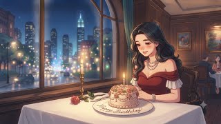 A Cozy Solo Birthday Night 🎂 | Ghibli Anime Girl’s Birthday, Movie & Dinner | Seaside walk | ASMR screenshot 5