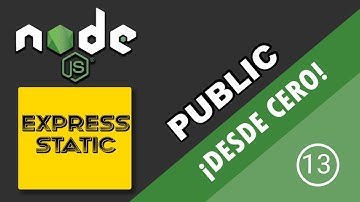 13 - Express - Archivos estáticos
