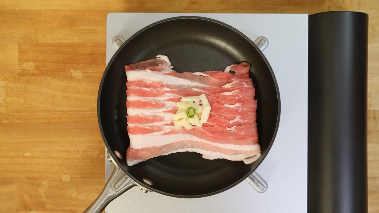 チーズ豚丼を作りたい【包丁を洗いたくない】【まな板も洗いたくない】【できれば蓋も洗いたくない】