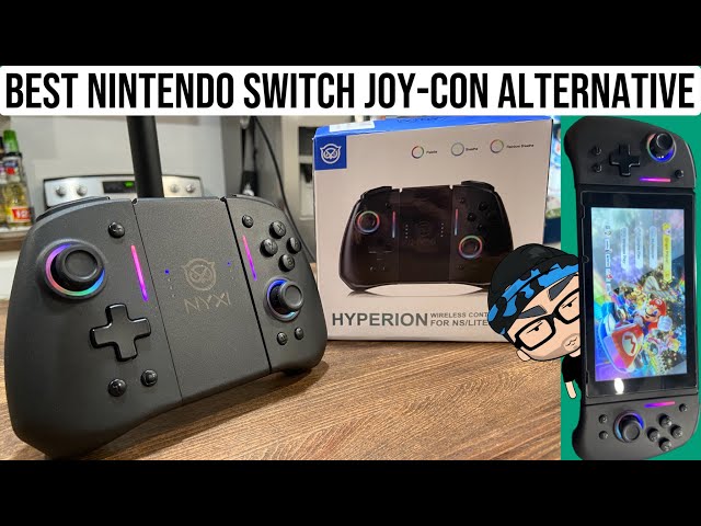 NYXI HYPERION MILK JOYCONS  BEST NINTENDO SWITCH JOYCONS IN 2023 #nyxi  #nintendo #nintendoswitch 