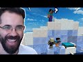 TÜRKİYE'NİN GOD BRİDGE USTASI ile GİZLİ BUZLARIN İÇİNE SAKLANDIK! Minecraft Bed Wars