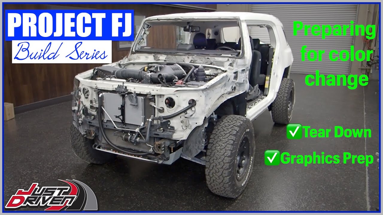 Серия проектов FJ Build | Разборка FJ перед покраской