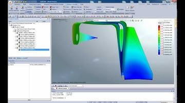 Part 2 Modal Analysis - Bracket Dynamics Demonstration using midas NFX 2012